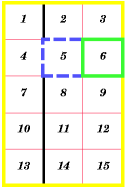 An example of a
  table with collapsed borders